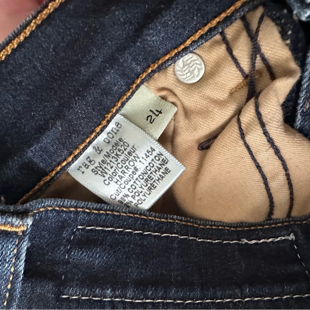 Rag and Bone Denim, size 24 - Picture 4 of 4